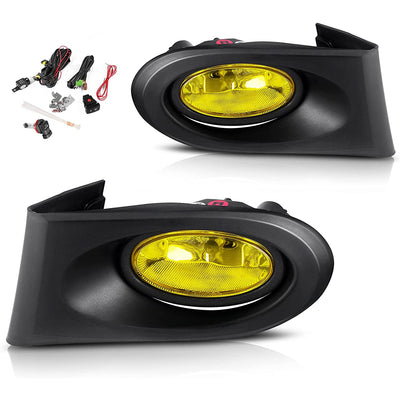 02-04 RSX Fog Lights - Clear Len (Includes Switch & Wiring Harness)
